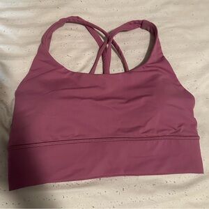 lululemon athletica Mauve Sports Bra